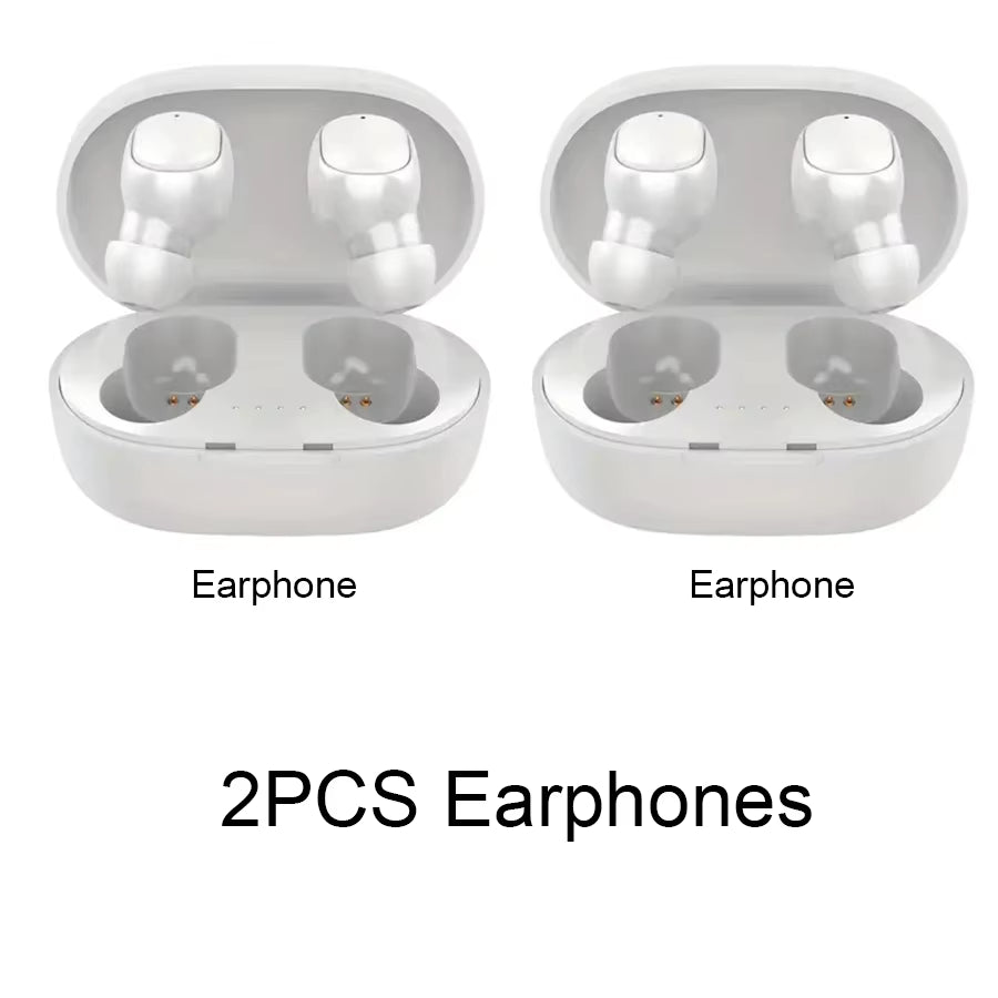 TWS A6S Wireless Bluetooth Earbuds with Noise Cancelling and Microphone for Huawei, Xiaomi, and Redmi