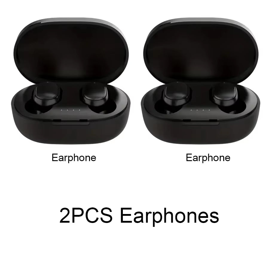 TWS A6S Wireless Bluetooth Earbuds with Noise Cancelling and Microphone for Huawei, Xiaomi, and Redmi
