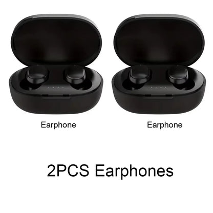 TWS A6S Wireless Bluetooth Earbuds with Noise Cancelling and Microphone for Huawei, Xiaomi, and Redmi
