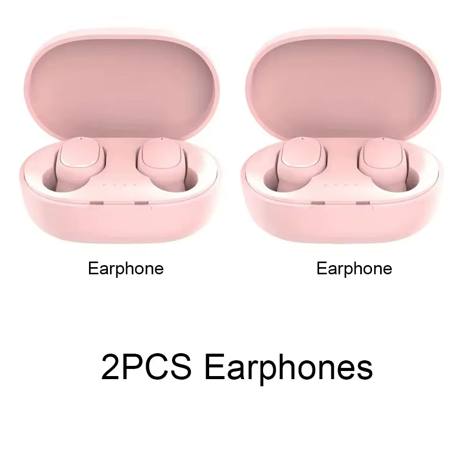 TWS A6S Wireless Bluetooth Earbuds with Noise Cancelling and Microphone for Huawei, Xiaomi, and Redmi
